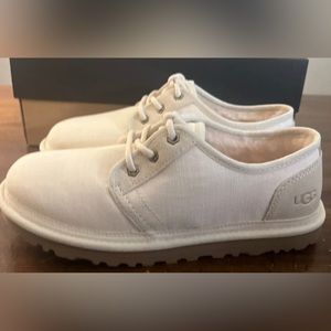 Mens Ugg Australia Neumel 1129070 Whitecap Low Canvas. Shoes, sizes 14, New